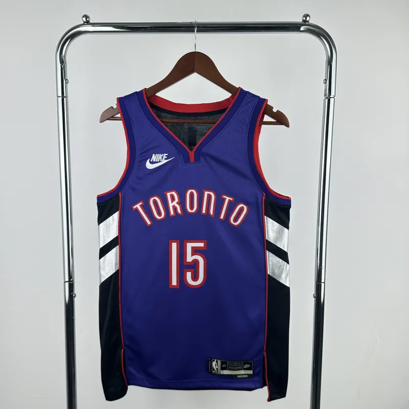 2025/26 Toronto Raptors Retro Vince Carter #15 Jersey | NBA Swingman Jersey