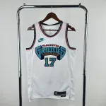 2025/26 Maglia da uomo Memphis Grizzlies Retro Yuki Kawamura #17 Maglia da uomo Memphis Grizzlies Retro Yuki Kawamura #17 stagione 2025/26