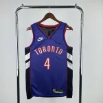 Maglia Retro Scottie Barnes #4 dei Toronto Raptors stagione 2025/26 | Maglia Swingman NBA