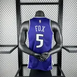2025-26 Sacramento Kings De’Aaron Fox #5 Men’s Jersey