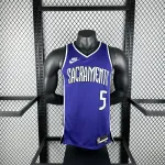 2025-26 Sacramento Kings De’Aaron Fox #5 Men’s Jersey