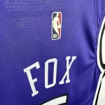 2025-26 Sacramento Kings De’Aaron Fox #5 Men’s Jersey