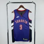 Camisa retrô #9 do Toronto Raptors 2025/26 | Camisa Swingman da NBA