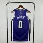 2025-26 Sacramento Kings Malik Monk #0 Men’s Jersey