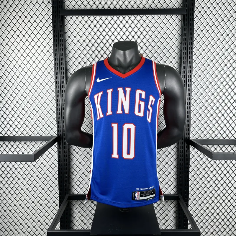 2025-26 Sacramento Kings City Edition DeMar DeRozan #10 Camisola para homem