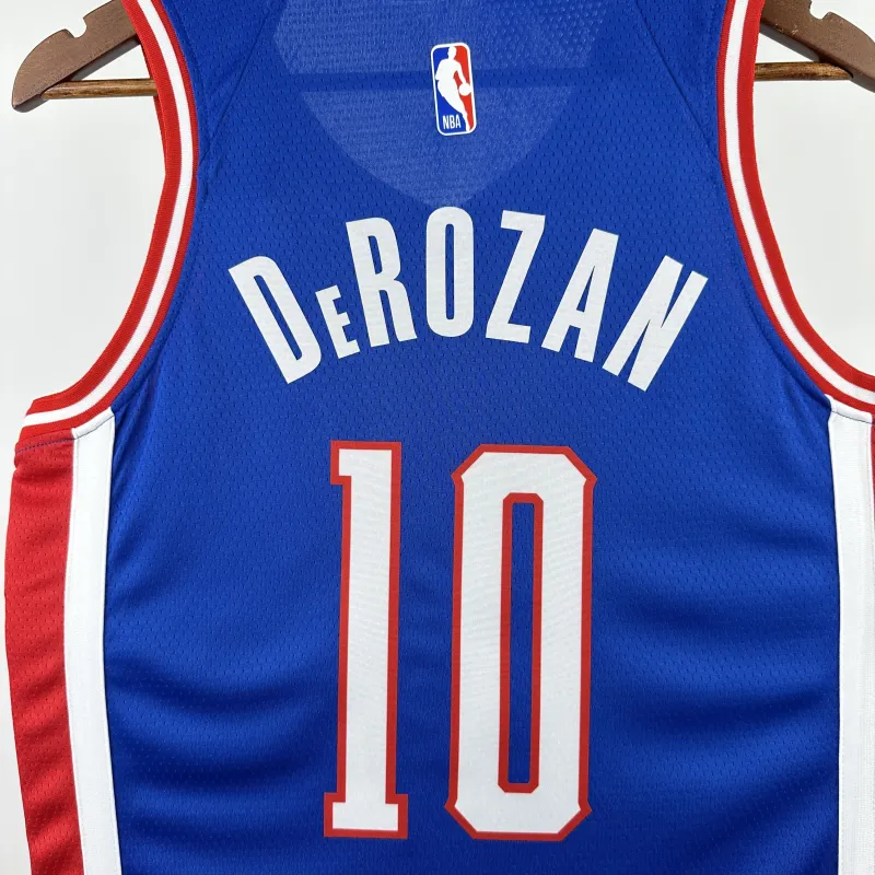 2025-26 Sacramento Kings City Edition DeMar DeRozan #10 Camisola para homem