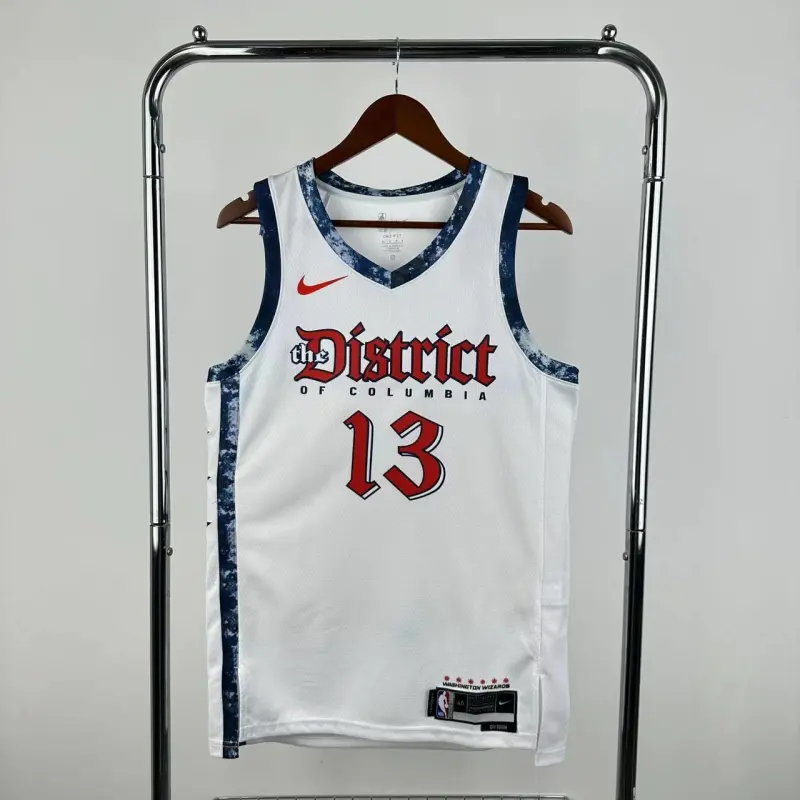 2025-26 Washington Wizards City Edition Jordan Poole #13 Men’s Jersey