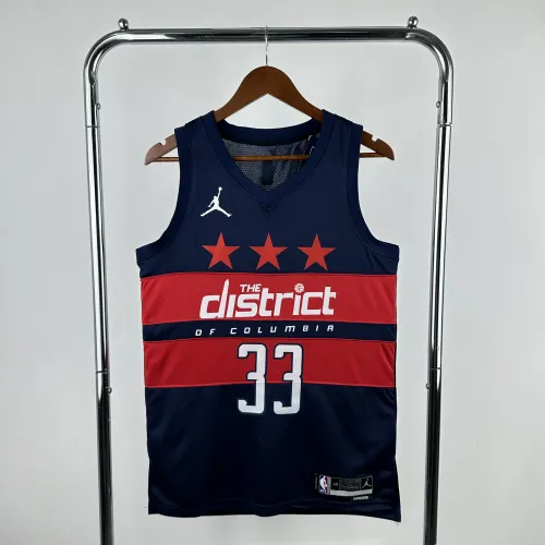 Maglia da uomo 2025-26 dei Washington Wizards di Kyle Kuzma (#33)