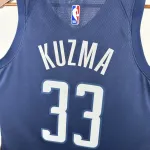 2025-26 Washington Wizards Kyle Kuzma #33 Men’s Jersey