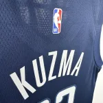 2025-26 Washington Wizards Kyle Kuzma #33 Men’s Jersey