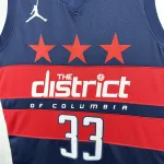 2025-26 Washington Wizards Kyle Kuzma #33 Men’s Jersey
