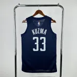 2025-26 Washington Wizards Kyle Kuzma #33 Men’s Jersey