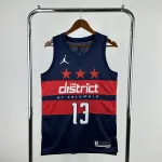 Maillot Hommes 2025-26 Washington Wizards 2025-26 Washington Wizards Men's Jersey
