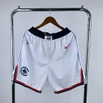 2025/26 LA Clippers Wit Heren Shorts 2025/26 LA Clippers Wit Heren Shorts