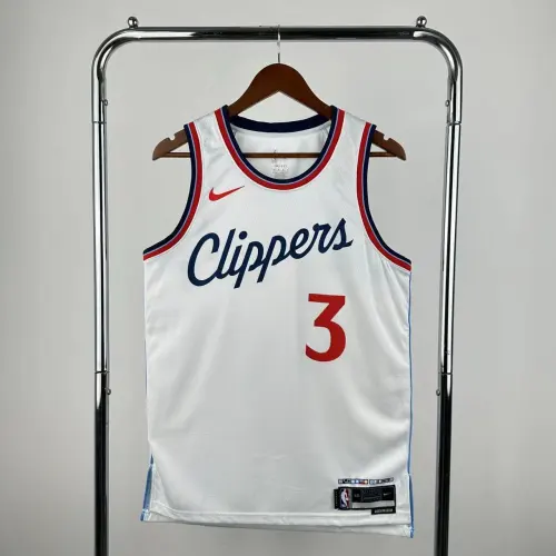 2025/26 LA Clippers wit #3 herenshirt
