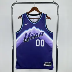 2026/27 Utah Jazz Purple Jordan Clarkson #00 Men's Jersey - product photo 2026/27 Utah Jazz Purple Jordan Clarkson #00 Men's Jersey product image