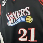 2026/27 Philadelphia 76ers Retro Black Joel Embiid #21 Men’s Jersey