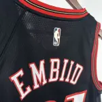2026/27 Philadelphia 76ers Retro Black Joel Embiid #21 Men’s Jersey