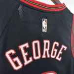 Maglia da uomo Philadelphia 76ers 2026/27 Retro Black Paul George #8