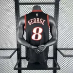 Maglia da uomo Philadelphia 76ers 2026/27 Retro Black Paul George #8