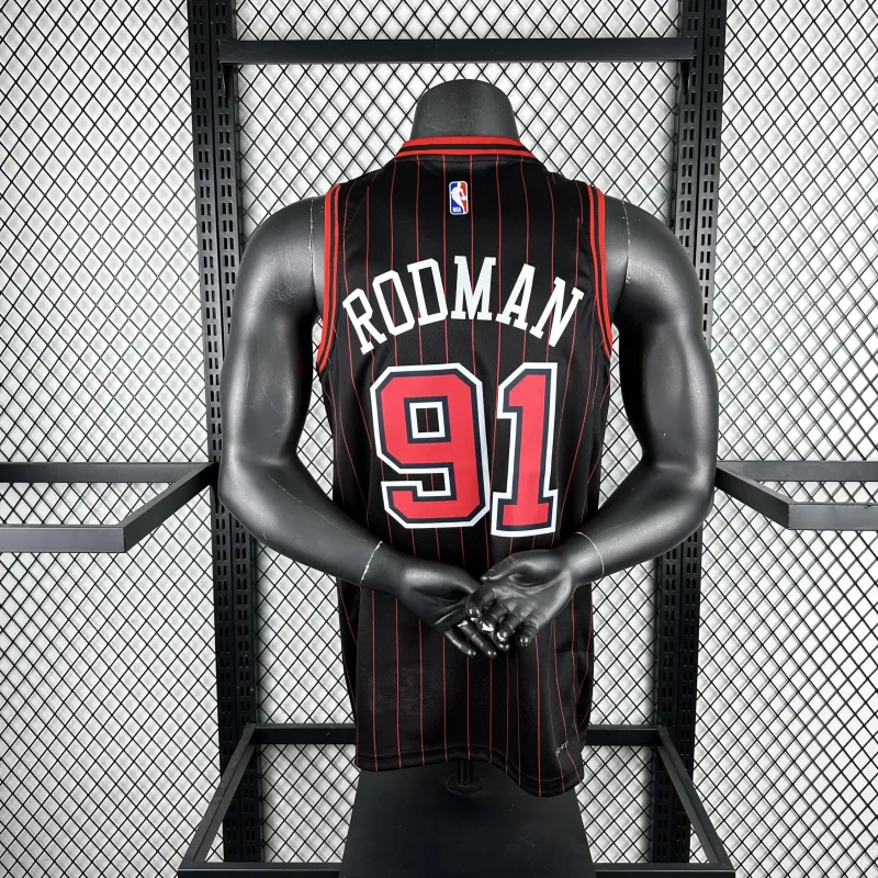 2026/27 Chicago Bulls Jordan Edition Dennis Rodman #91 Men’s Jersey