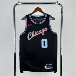 2026/27 Chicago Bulls City Edition Coby White #0 Men's Jersey product image