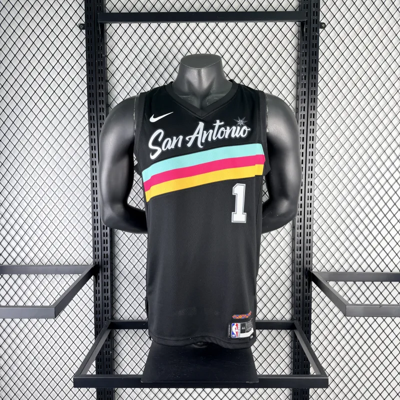 2026/27 San Antonio Spurs City Edition Victor Wembanyama #1 Jersey | NBA Swingman Jersey