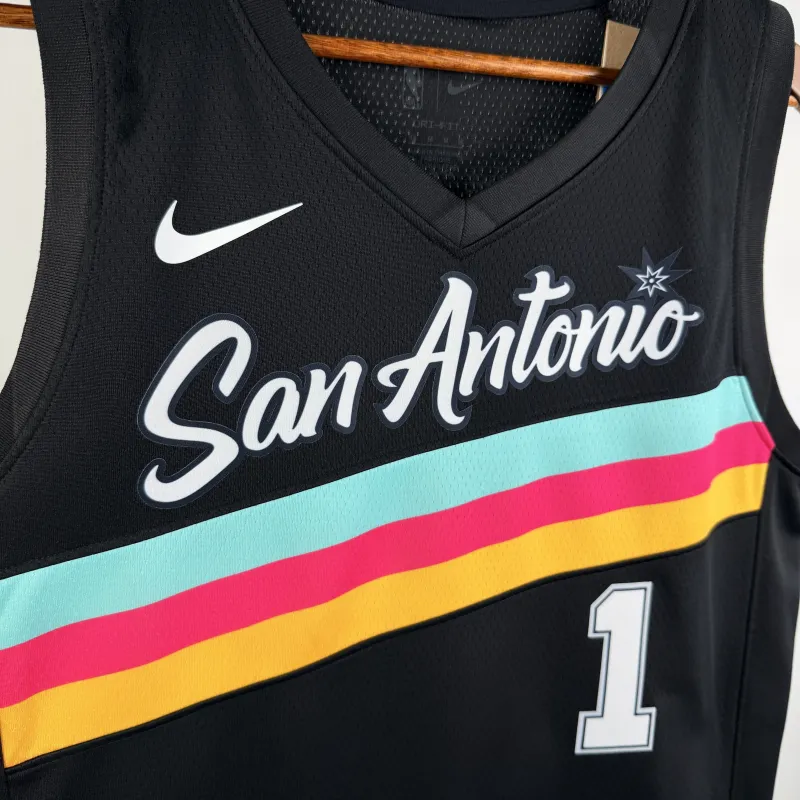 2026/27 San Antonio Spurs City Edition Victor Wembanyama #1 Jersey | NBA Swingman Jersey