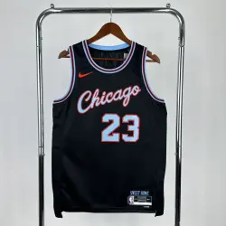 2026/27 Chicago Bulls City Edition Michael Jordan #23 herenshirt – productfoto Productafbeelding van het Chicago Bulls City Edition Michael Jordan #23 heren-shirt seizoen 2026/27