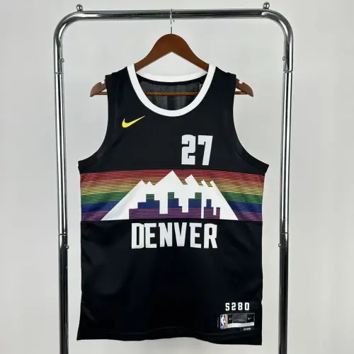 Camisa masculina Jamal Murray City Edition 2026/27 do Denver Nuggets (código #27).