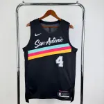 2026/27 San Antonio Spurs City Edition Keldon Johnson #4 Jersey | Maglia NBA Swingman 2026/27 San Antonio Spurs City Edition Keldon Johnson #4 Jersey | NBA Swingman Jersey