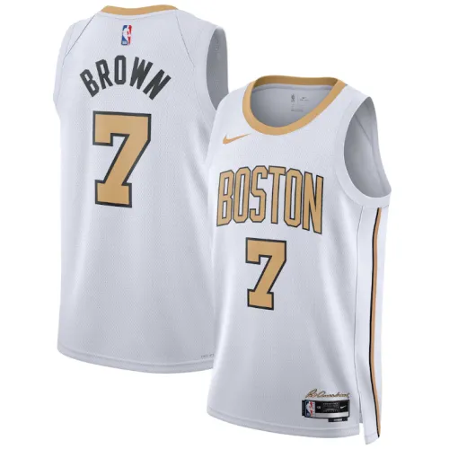 Maglia Boston Celtics City Edition Jaylen Brown #7 Uomo 2026/27