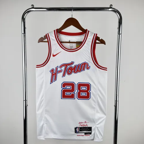 2026/27 Houston Rockets City Edition Alperen Sengun #28 Camisola para homem
