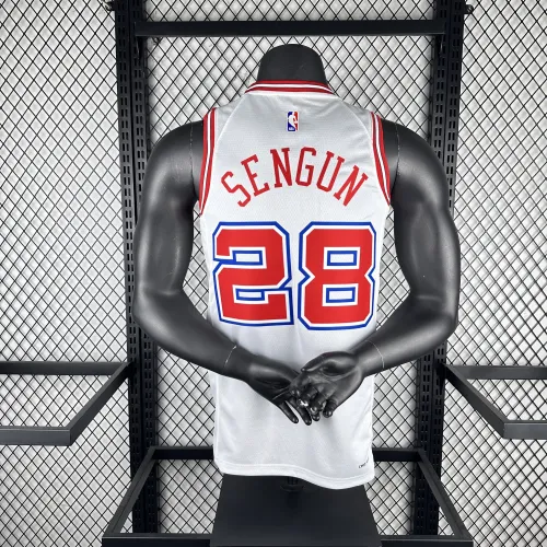 2026/27 Houston Rockets City Edition Alperen Sengun #28 Camisola para homem
