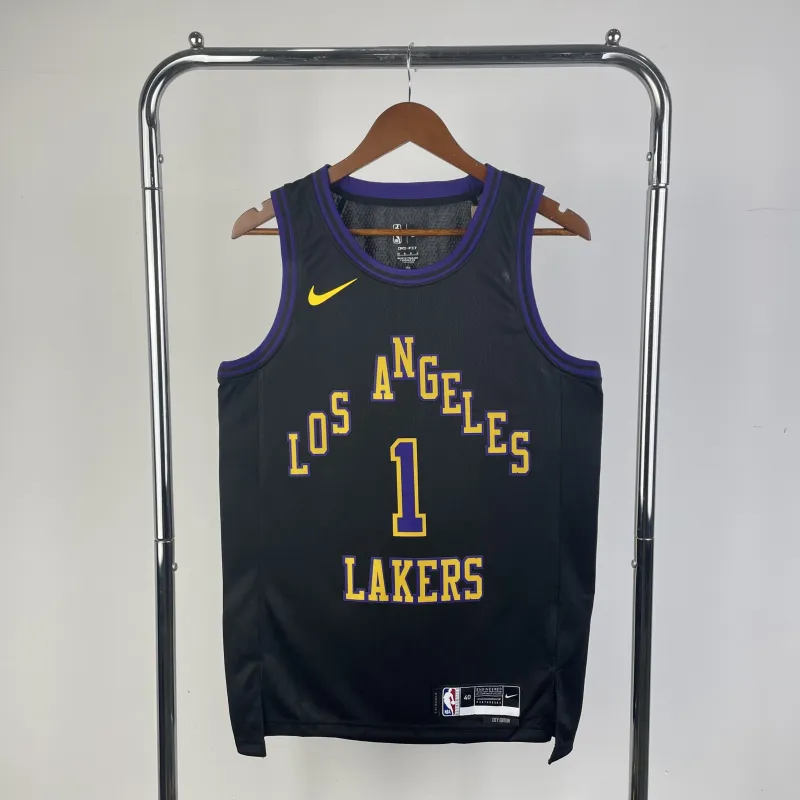 2026/27 Los Angeles Lakers City Edition D'Angelo Russell #1 Camisola para homem
