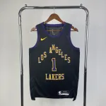 2026/27 Los Angeles Lakers City Edition D'Angelo Russell #1 Camisola para homem 2026/27 Los Angeles Lakers City Edition D'Angelo Russell #1 Camisola para homem
