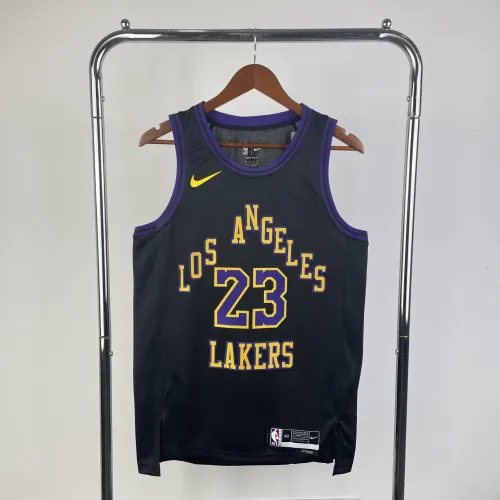 2026/27 Los Angeles Lakers City Edition LeBron James #23 Camisola para homem