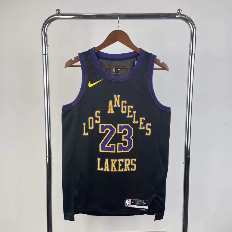 2026/27 Los Angeles Lakers City Edition LeBron James #23 Men’s Jersey