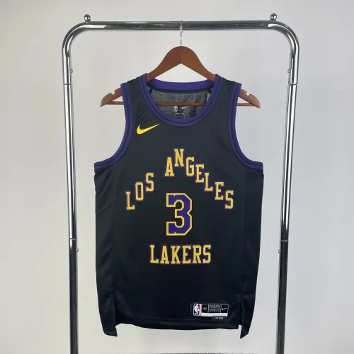2026/27 Los Angeles Lakers City Edition Anthony Davis #3 Camisola para homem
