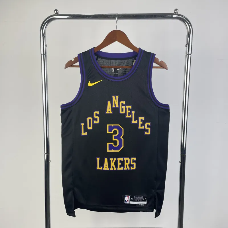 2026/27 Los Angeles Lakers City Edition Anthony Davis #3 Men’s Jersey