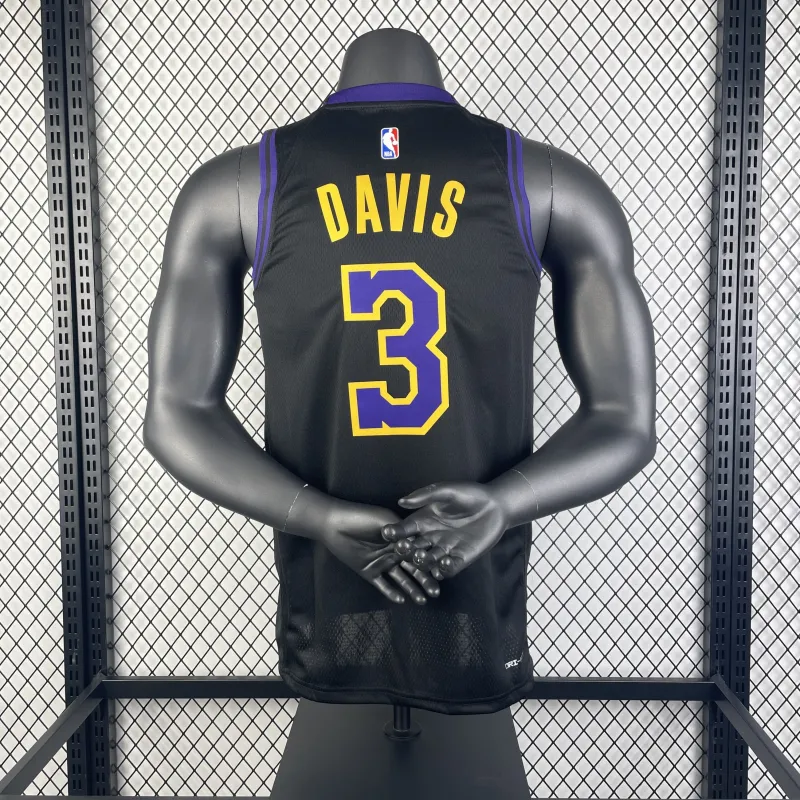 2026/27 Los Angeles Lakers City Edition Anthony Davis #3 Men’s Jersey