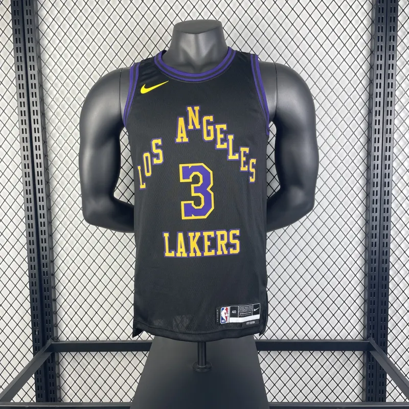 2026/27 Los Angeles Lakers City Edition Anthony Davis #3 Men’s Jersey