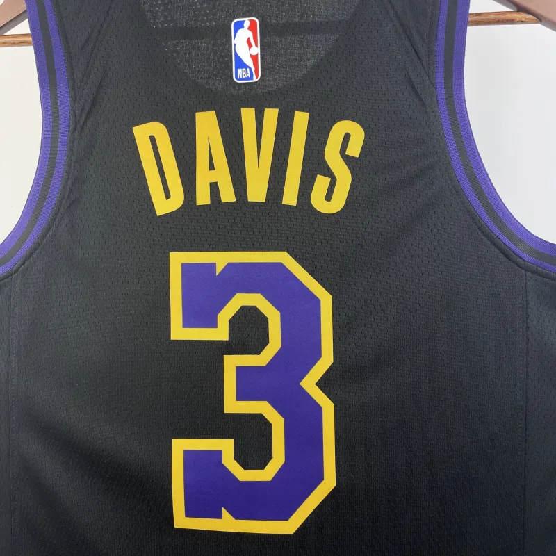 2026/27 Los Angeles Lakers City Edition Anthony Davis #3 Men’s Jersey