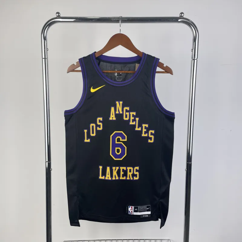 2026/27 Los Angeles Lakers City Edition LeBron James #6 Men’s Jersey