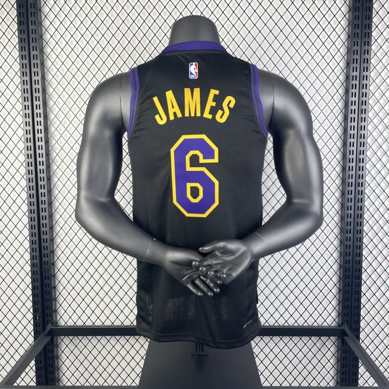2026/27 Los Angeles Lakers City Edition LeBron James #6 Men’s Jersey