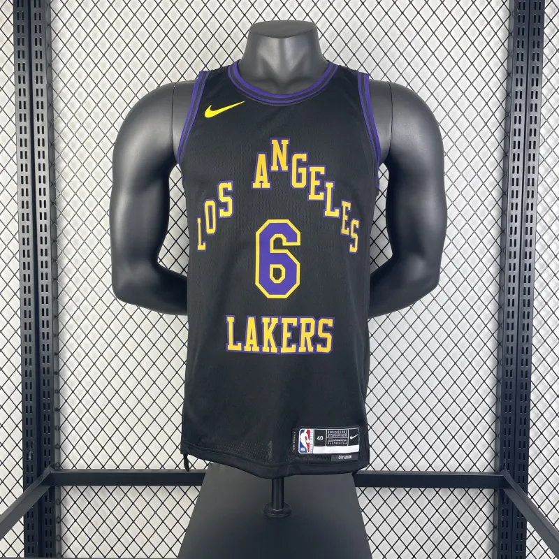 2026/27 Los Angeles Lakers City Edition LeBron James #6 Men’s Jersey