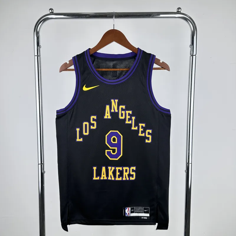 2026/27 Los Angeles Lakers City Edition Bronny James #9 Maglia da Uomo