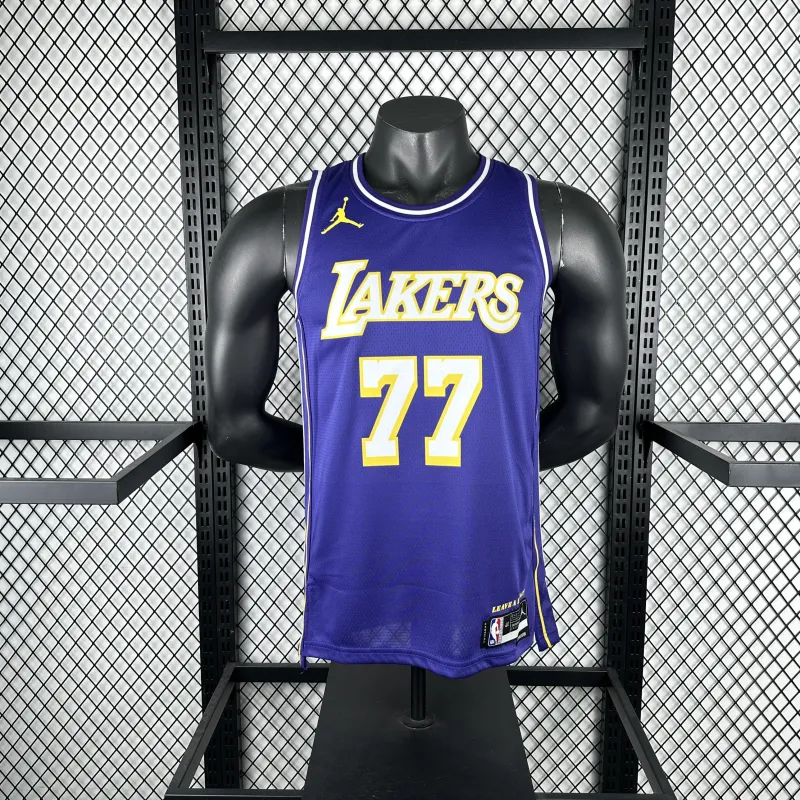 2026/27 Los Angeles Lakers Jordan Edition Luka Doncic #77 Men’s Jersey