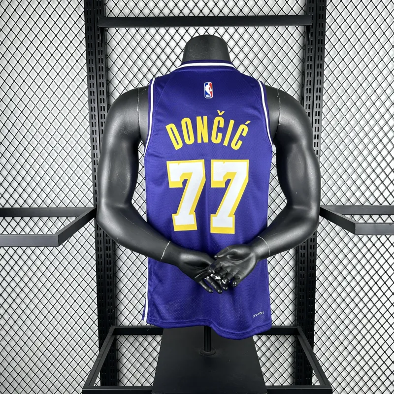2026/27 Los Angeles Lakers Jordan Edition Luka Doncic #77 Men’s Jersey