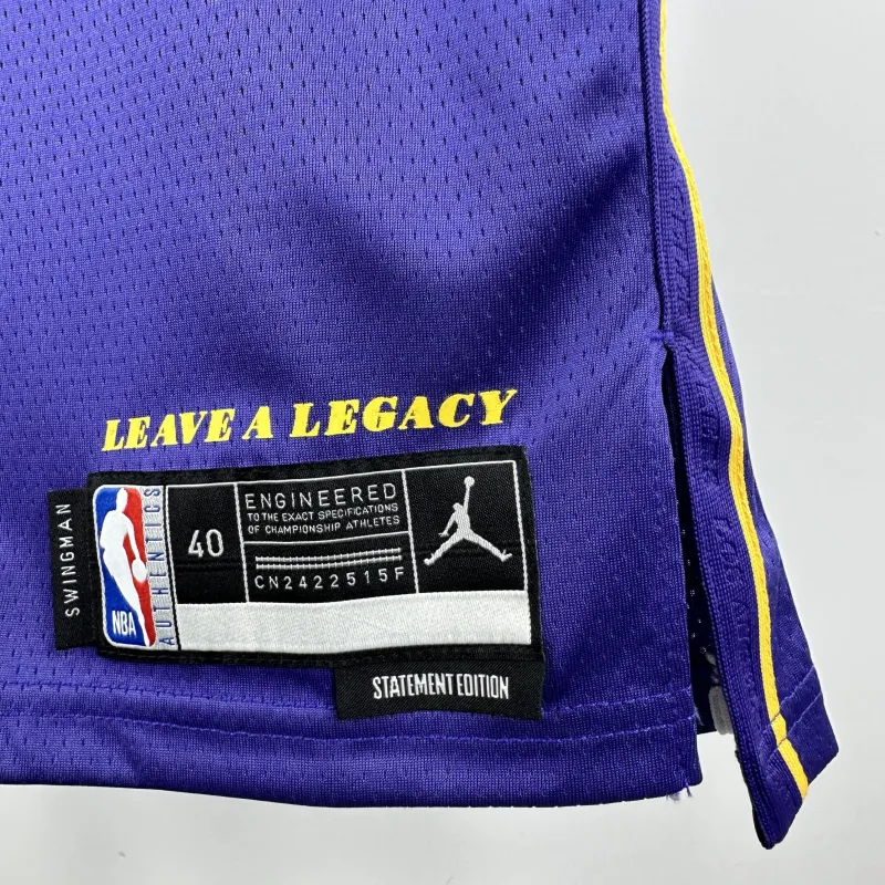 2026/27 Los Angeles Lakers Jordan Edition LeBron James #23 Men’s Jersey